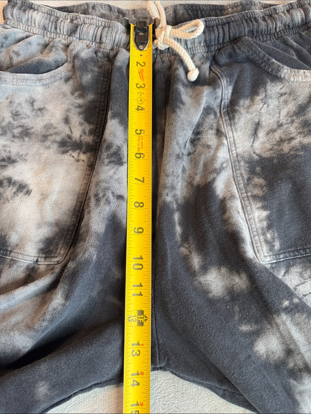 Big Bud Press Classic Jogger Sweatpants Black Magic Waters Tie Dye Size Medium - Picture 13 of 15